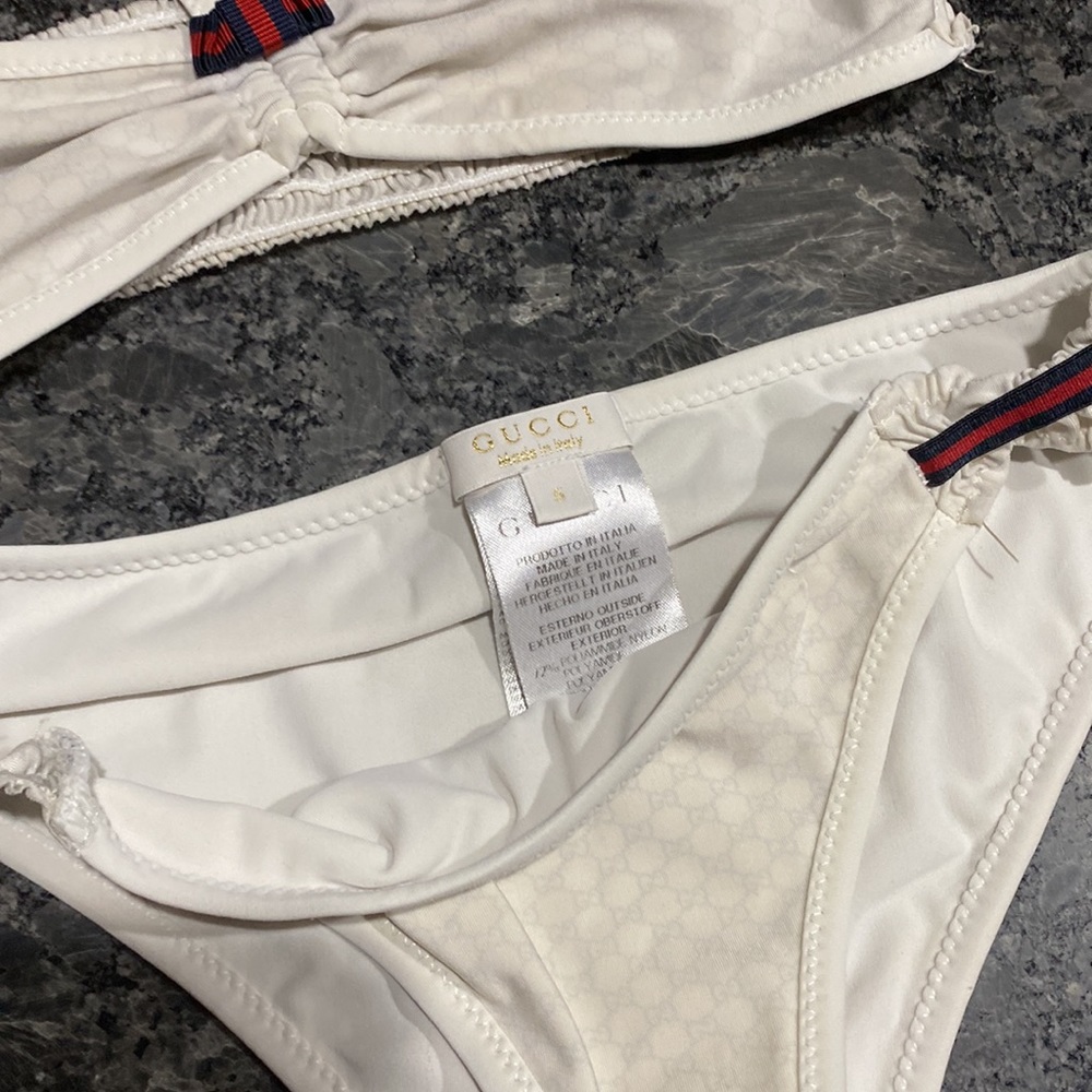 ๐ฆ Gucci Toddler GG Monogram Swimsuit - Picture 7 of 14